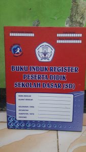 Distributor/Supplier/Jual Buku Induk Register Peserta Didik SD (Isi 50 Siswa)