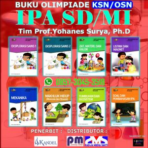 Distributor/Supplier/Jual Buku Olimpiade Prof. Yohanes Surya IPA SD/MI