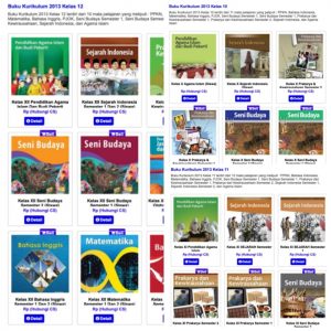 Buku Paket Kemdibud K13 SMA Kelas 10-12