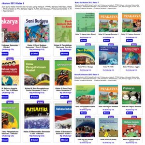 Buku Paket Kemdibud K13 SMP Kelas 7-9