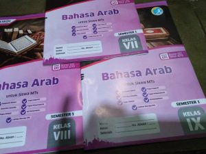 Distributor/Supplier/Penyedia/Jual Buku LKS MTs Bahasa Arab Merk Tasbih Penerbit Media Karya Putra Semester 1