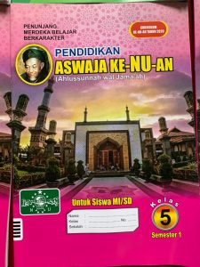 Distributor/Supplier/Penyedia/Agen/Jual Buku LKS Aswaja SD/MI Kelas 5 Semester 1