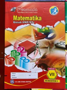 Distributor/Supplier/Penyedia/Agen/Jual LKS SMP/MTs K13 Merk Permata Matematika Kelas 7 Semester 1