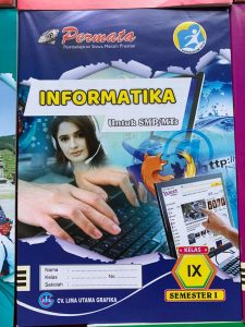 Distributor/Supplier/Penyedia/Agen/Jual LKS SMP/MTs K13 Merk Permata Informatika Kelas 9 Semester 1
