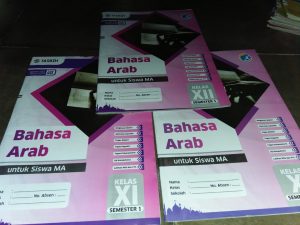 Distributor/Supplier/Penyedia/Jual Buku LKS MA Bahasa Arab Merk Tasbih Kelas 10, 11, 12 Penerbit Media Karya Putra Semester 1