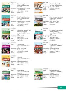 Distributor/Jual Buku Teks Pendamping Kurikulum 2013 Edisi Revisi Pelajaran SMP Penerbit Yrama Widya (Hlm 39 )