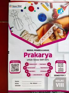 Distributor/Supplier/Agen/Jual Buku LKS Prakarya SMP Kelas 8 Merek New Star Semester Genap 2021/2022