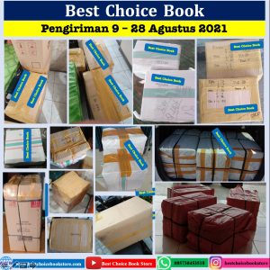 Pengiriman Buku LKS SD/MI, SMP/MTs, SMA/MA/SMK dan Buku Pelajaran Best Choice Book (9 – 28 Agustus 2021)