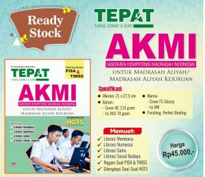 Distributor/Supplier/Jual Buku Tepat AKMI MA 2021/2022