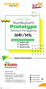 Distributor/Supplier/Agen/Jual Buku Teks Kurikulum Prototype Sekolah Penggerak SMP/MTs Penerbit Yrama Widya
