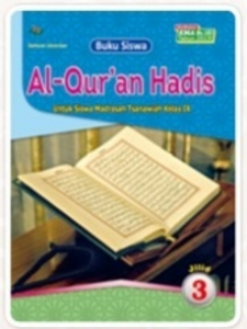 Produsen/Distributor/Supplier/Agen/Jual Al-Quran Hadis MTs Kelas IX