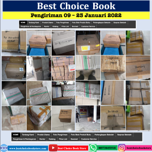 Pengiriman Buku LKS SD/MI, SMP/MTs, SMA/MA/SMK Dan Buku Pelajaran Best Choice Book (09 – 23 Januari 2022)