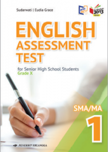 Distributor/Supplier/Penyedia/Agen/Jual Buku ERLANGGA ENGLISH ASSESSMENT TEST untuk SMA/MA (WA 085730453518)
