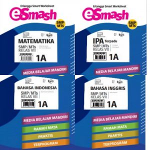 Distributor/Supplier/Penyedia/Agen/Jual Buku E-SMASH (ERLANGGA SMART WORKSHEET) untuk SMP/MTs  (WA 085730453518)