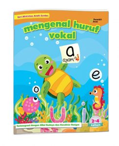 Distributor/Supplier/Agen/Jual Buku Aktivitas Anak Cerdas 2-4 th Mengenal Huruf Vokal (WA 085730453518)