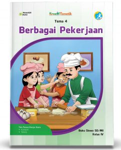 Distributor/Supplier/Agen/Jual Buku Kreatif Tematik: Tema 4 Berbagai Pekerjaan untuk SD/MI Kelas IV (WA 085730453518)
