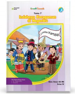 Distributor/Supplier/Agen/Jual Buku Kreatif Tematik: Tema 7 Indahnya Keragaman di Negeriku untuk SD/MI Kelas IV (WA 085730453518)
