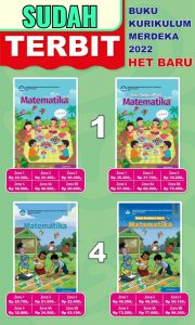 Distributor/Penyedia/Supplier/Agen/Jual Buku Paket Kurikulum Merdeka MTK Kelas 1 & 4 SD/MI Varian Baru (WA 085730453518)