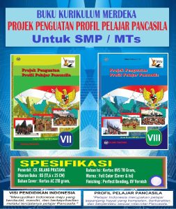 Distributor/Penyedia/Supplier/Agen/Jual Buku Project Penguatan Profil Pelajar Pancasila Kelas 7 dan 8 SMP [WA 085730453518]