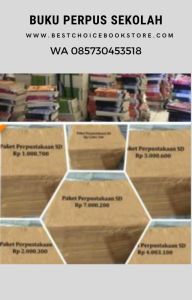 Produsen/Distributor/Supplier/Jual Buku Perpus Sekolah (WA 085730453518)