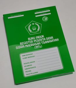 Distributor/Penyedia/Supplier/Agen/Jual Buku Induk Register Peserta Didik MTs K13 (WA 085730453518)