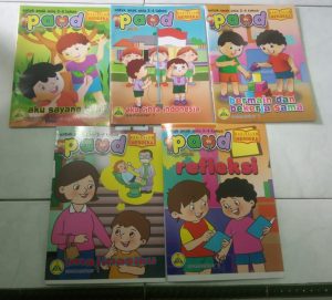 Distributor/Penyedia/Supplier/Jual Buku PAUD Kurikulum Merdeka/Kurmer Merek Mitaka Penerbit Mutiara Ilmu 2023/2024 Semester 1 (1 Paket = 5 Buku) [WA 085730453518]