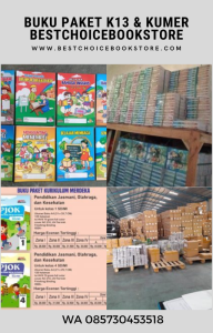 Distributor/Penyedia/Supplier/Jual Buku Paket HET K13 dan Kumer (WA 085730453518)