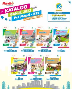 Distributor/Supplier/Agen/Jual LKS SD/MI K13 Per Mapel Semester Ganjil Penerbit Karakter Mandiri Tahun 2023/2024 (WA 085730453518)
