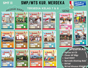 Distributor/Supplier/Jual/Penyedia/Agen LKS Kurikulum Merdeka/K21 Semester Genap Jenjang SMP Merek Medali Penerbit Indonesia Jaya Tahun 2023/2024 (WA 085730453518)