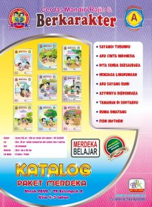 Penyedia/Supplier/Distributor/Agen/Jual Buku TK A (4-5 Tahun) Penerbit Bina Putra Mandiri Kurikulum Merdeka/Kurmer Tahun 2024/2025 [WA 085730453518]
