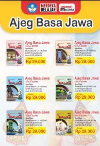 Pusat Jual Buku Paket Kurikulum Merdeka Ajeg Bahasa Jawa Timur untuk SD/MI Kelas 1-6