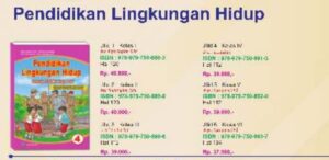 Distributor Buku Pendidikan Lingkungan Hidup untuk Jenjang SD/MI