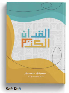 Penerbit Al-Qur’an Custom- Harga terjangkau, bisa custom nama, logo, pilihan warna, Quotes, Hadits
