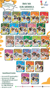 Distributor/Supplier/Jual/Penyedia/Agen LKS Kurikulum Merdeka (Kurmer) Jenjang SMA/MA Merek Medali Penerbit Indonesia Jaya Semester Ganjil Tahun 2025/2026 (WA 085730453518)