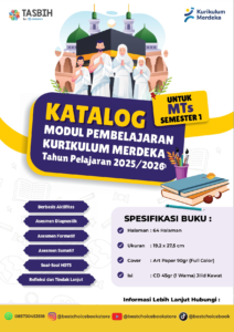 Distributor/Supplier/Penyedia/Jual Buku LKS MTs Merek Tasbih Penerbit Media Karya Putra Semester 1 Tahun Ajaran 2025/2026