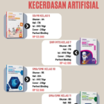Distributor/Supplier/Agen/Jual Buku Teks Pendamping Koding dan Kecerdasan Artifisial Jenjang SD/MI, SMP/MTs, SMA/MA/SMK Penerbit GOS (Global Offset Sejahtera)