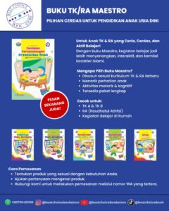 Buku TK/RA Maestro: Pilihan Cerdas untuk Pendidikan Anak Usia Dini