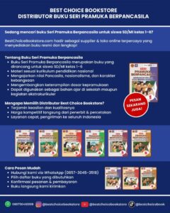 Best Choice Bookstore: Distributor Resmi Buku Seri Pramuka Berpancasila untuk SD/MI Kelas 1–6