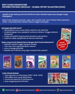 Best Choice Bookstore – Distributor Resmi Buku Sekolah Terbitan GOS (Global Offset Sejahtera)