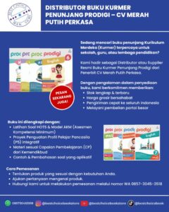Distributor Buku Kurmer Penunjang Prodigy Resmi – CV Merah Putih Perkasa