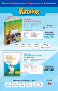 Buku Koding dan Kecerdasan Artifisial (KA) Penerbit Hasan Pratama — Buku Teks Pendamping SD/MI dan SMP/MTs Tahun 2025