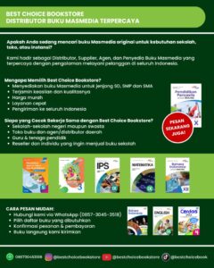 Best Choice Bookstore: Distributor Buku Masmedia Terpercaya untuk Sekolah di Seluruh Indonesia