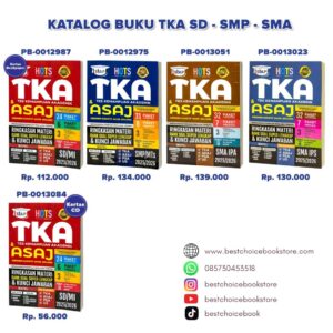 Produsen/Distributor/Supplier/Penyedia/Jual Katalog Buku TKA SD – SMP – SMA Terbaru 2025/2026