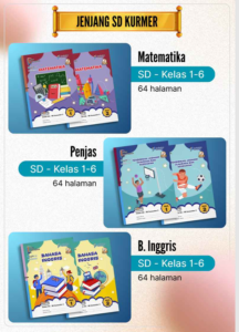 Produsen/Distributor/Supplier/Penyedia/Jual LKS B.Inggris SD Kelas 1–6 Kurikulum Merdeka Merek Bupin Semester 2 Tahun 2025/2026