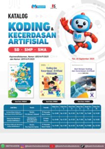 Distributor/Supplier/Penyedia/Jual Katalog Buku Koding & Kecerdasan Artifisial SK Masmedia SD – SMP – SMA Tahun 2025