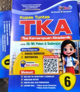 Distributor/Supplier/Penyedia/Agen/Grosir/Jual Kupas Tuntas TKA SD/MI/Paket A/Sederajat – Panduan Lengkap Tes Kemampuan Akademik 2025