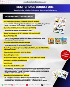 Best Choice Bookstore – Distributor Buku & LKS Terlengkap untuk Kebutuhan Sekolah di Seluruh Indonesia (WA 0857-3045-3518)