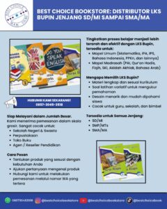 Distributor LKS Bupin Jenjang SD/MI sampai SMA/MA – Best Choice Bookstore