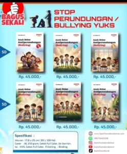 Distributor/Supplier/Penyedia/Jual Buku Anak Hebat Antiperundungan (Bullying) SD/MI