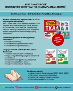 Distributor Buku TKA Terpercaya untuk SD, SMP, dan SMA – Best Choice Book